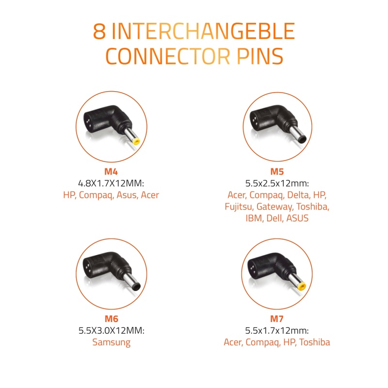 Laptop Adapter Artis 65W Universal - Image 2