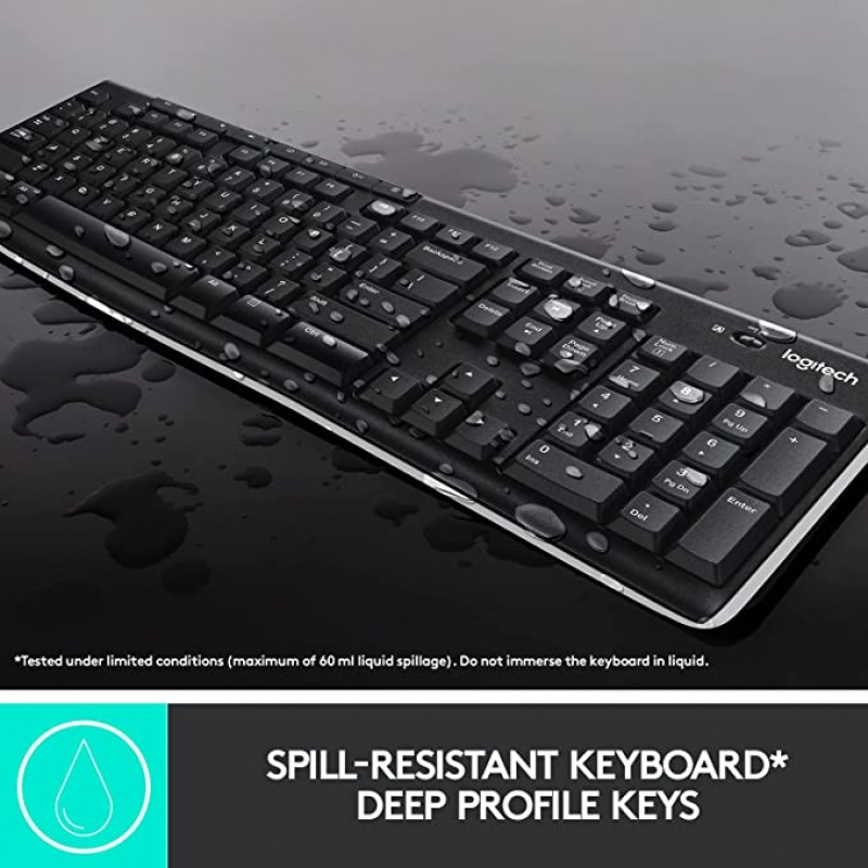 Logitech MK275 Wireless Keyboard and Mouse Combo - Image 5