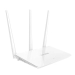 Tenda F3 300Mbps Wireless Router with 3 External Antennas - White