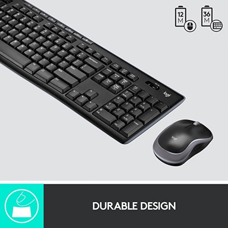 Logitech MK275 Wireless Keyboard and Mouse Combo - Image 4