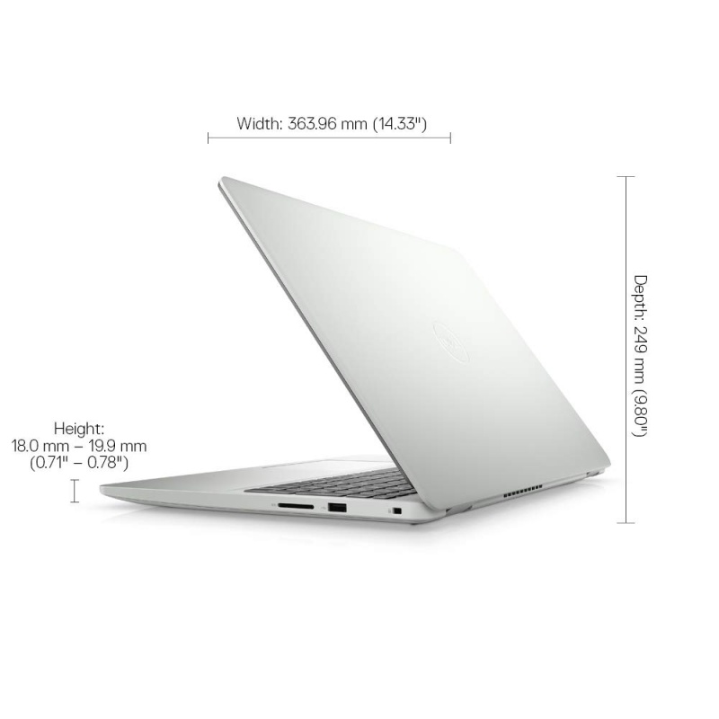 Dell Inspiron 3505 AMD Ryzen-7 15.6 inches FHD AG Display Laptop (8GB/512 SSD/Vega Graphics/Windows 10 + MSO/ Soft Mint) D560332WIN9S - Image 6