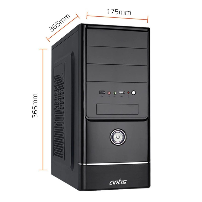 Spirit 3.0 Computer Cabinet Support Micro ATX Motherboard,1 X 8 Mm Fan With VIP 400R Plus Power Supply - Image 5