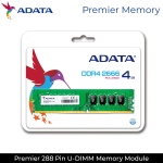 RAM ADATA Premier DDR4 2666 U-DIMM Memory