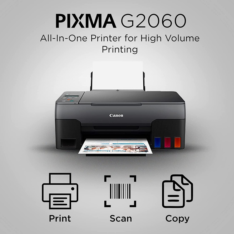 Canon PIXMA G2010 All-in-One High Speed Ink Tank Colour Printer - Image 5