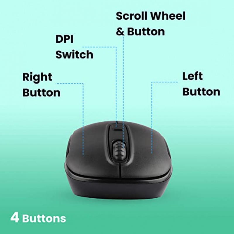 Zebronics Zeb-Dash Wireless Mouse - Image 2
