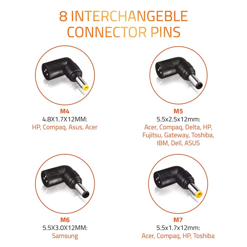 Laptop Adapter Artis 65W Universal - Image 7