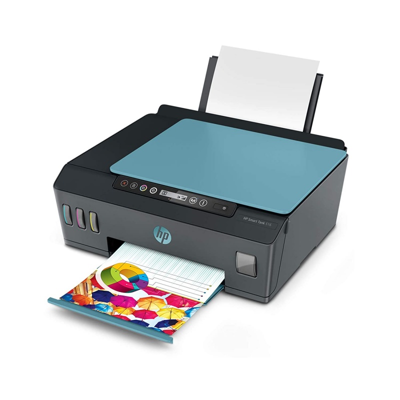 HP Smart Tank 516 All-in-One Wireless Integrated Ink Tank Colour Printer, Scanner and Copier, High Capacity Tank (18000 Black and 8000 Colour) with Automatic Ink Sensor - Image 4