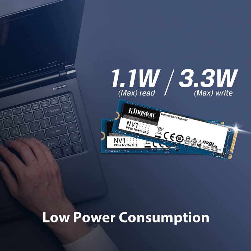 Kingston NV1-E M.2 2280 NVMe PCIe Internal Solid State Drive (SSD) Up to 2100 MB/s SNVSE - Image 5