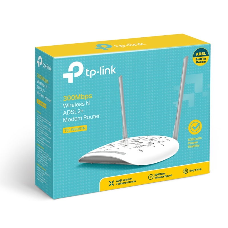 TD-W8961N 300Mbps Wireless N ADSL2+ Modem Router - Image 4