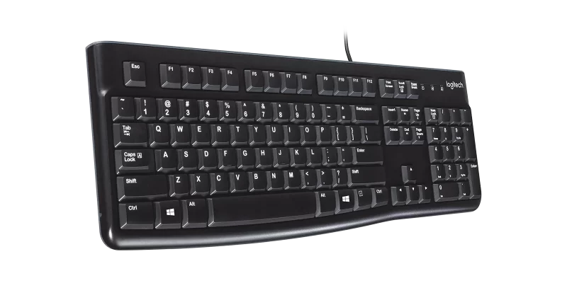 Logitech K120 Wired Multimedia USB Keyboard - Image 3