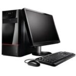 Assemble Desktop Set With Monitor Intel Pentium Gold G6400 10th Generation