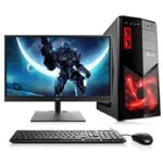 Assemble Desktop Set With Monitor Intel Celeron J1800 (2.41 GHz) Dual-Core processor