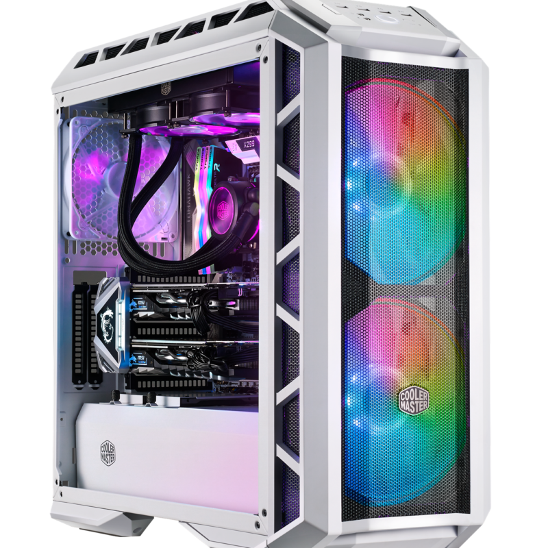 CABINET MASTERCASE H500P MESH WHITE ARGB - Image 4
