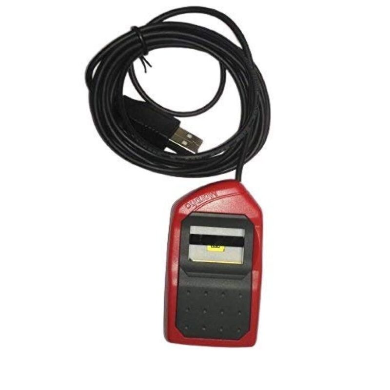 Morpho Icons MSO 1300 E3 Red and Black Biometric Fingerprint Scanner - Image 2