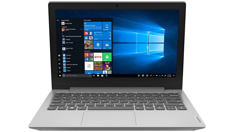 Lenovo IdeaPad Slim 1 Intel Celeron N4020 11.6'' (29.46cm) HD Thin & Light Laptop (4GB/256GB SSD/Windows 11/Platinum Grey/) 81VT009UIN - Image 5